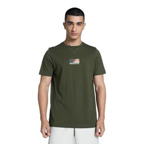 Puma 68175770 Better Sportswear Yeşil Günlük Stil Erkek T-Shirt