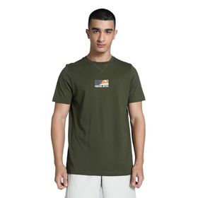 Puma 68175770 Better Sportswear Yeşil Günlük Stil Erkek T-Shirt