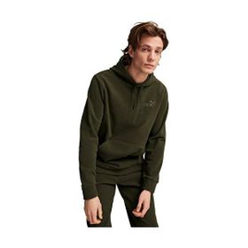 Puma 68189270 Ess Elevated Hoodie Yeşil Günlük Polar Erkek Sweatshirt