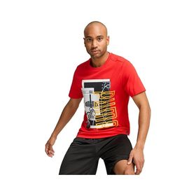 Puma 68231101 Winning Shot Tee 1 Kırmızı Erkek Günlük T-shirt