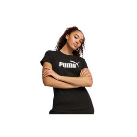 Puma 68237001 Essentials No:1 Siyah Günlük Stil Kadın T-shirt
