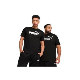 Puma 68253201 Essential No:1 Siyah Günlük Stil Erkek T-shirt