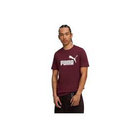 Puma 68253396 Ess No 1 Logo Bordo Günlük Stil Erkek T-Shirt