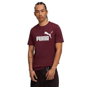 Puma 68253396 Ess No 1 Logo Bordo Günlük Stil Erkek T-Shirt