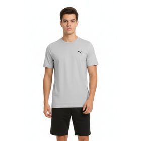 Puma 682542-09 Gri Essentials Erkek T-Shirt