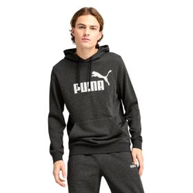 Puma 68257207 Essential No 1 Logo Gri Günlük Stil Erkek Sweatshirt
