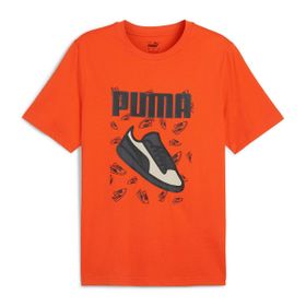 Puma 68320918 Graphics Kırmızı Günlük Stil Erkek T-Shirt