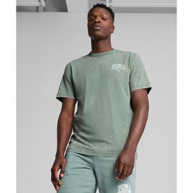 Puma 68464030 Class Yeşil Günlük Stil Erkek T-shirt
