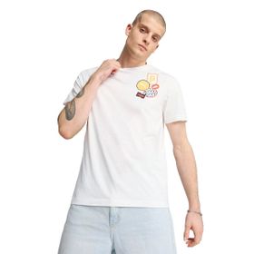 Puma 68482902 Graphics Icon Beyaz Günlük Stil Unisex T-Shirt