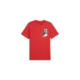 Puma 68482915 Graphics Icon Kırmızı Günlük Stil Unisex T-shirt