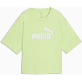 Puma 684972-38 Essentials Kadın Yeşil Tişört