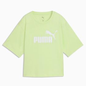 Puma 684972-38 Essentials Kadın Yeşil Tişört