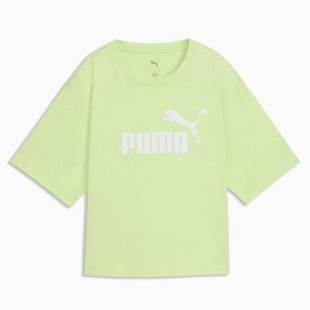 Puma 684972-38 Essentials Kadın Yeşil Tişört
