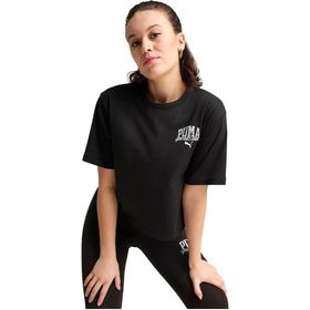 Puma 68503001 Siyah Class Relaxed Crop Kadın Günlük Stil T-Shirt