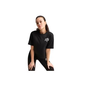 Puma 68503001 Siyah Class Relaxed Crop Kadın Günlük Stil T-Shirt