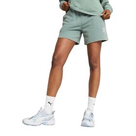 Puma 68503530 Class Yeşil Günlük Stil Kadın Şort