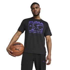 Puma 68544102 Rival Rage Siyah Basketbol Erkek T-shirt