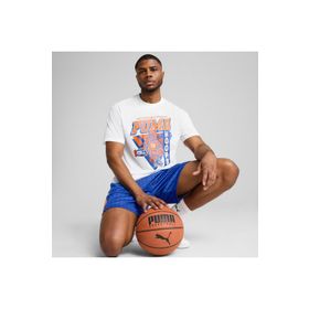 Puma 68545302 Rival Rage 5 Beyaz Basketbol Erkek T-Shirt