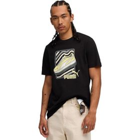 Puma 68803301 Siyah Graphic TEE Erkek Günlük Stil T-Shirt