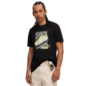 Puma 68803301 Siyah Graphic TEE Erkek Günlük Stil T-Shirt