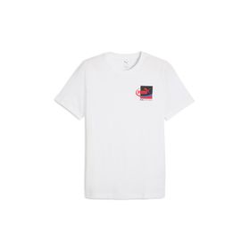 Puma 68803402 Graphic TEE Beyaz Günlük Stil Erkek T-Shirt