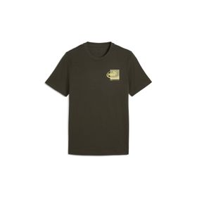 Puma 68803470 Yeşil Graphic TEE Erkek Günlük Stil T-Shirt