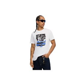 Puma 68804102 Graphic TEE Beyaz Günlük Stil Erkek T-Shirt