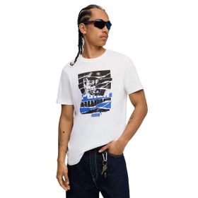 Puma 68804102 Graphic TEE Beyaz Günlük Stil Erkek T-Shirt