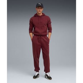 Puma 688436-96 Bordo Essentials Elevated Wash Sweatpants Erkek Eşofman Altı