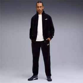 Puma 689117-16 Ess Elevated Velour Pants Lacivert Erkek Eşofman Altı