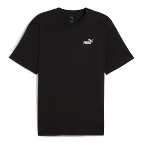 Puma 68915301 Ess Relaxed No 1 Logo Siyah Günlük Stil Erkek T-Shirt