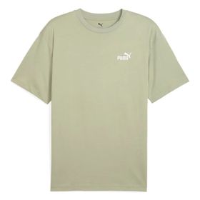 Puma 68915382 Ess Relaxed No 1 Logo Yeşil Günlük Stil Erkek T-Shirt