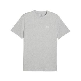 Puma 69089304 Essentials Elevated Gri Günlük Stil Erkek T-Shirt