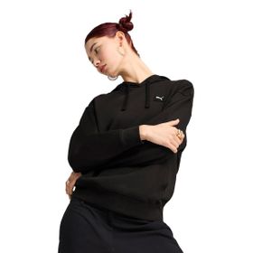 Puma 69090101 Essentials Elevated Siyah Günlük Stil Kadın Sweatshirt