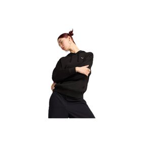 Puma 69090101 Essentials Elevated Siyah Günlük Stil Kadın Sweatshirt