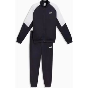 Puma 691764-16 Poly Baseball Suit Lacivert Beyaz Erkek Eşofman Takımı