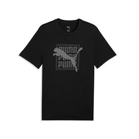 Puma 69177501 Siyah Graphic Tee Erkek Günlük Tişört