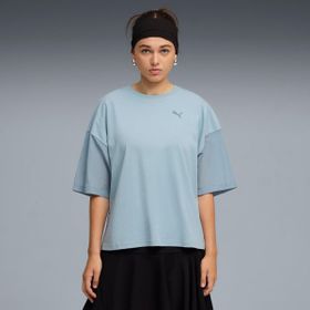 Puma 691883-47 Kadın Mavi Tişört