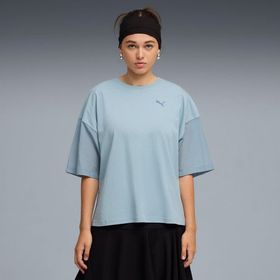 Puma 691883-47 Kadın Mavi Tişört