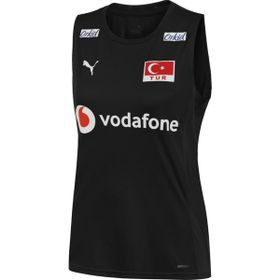 Puma 70639503 Türkiye Siyah Voleybol Kadın Forma