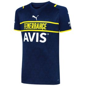 Puma 767004-03 Fsk 3Rd Shirt Replica Peacoat-Blazing Ye Lacivert Sarı Erkek Forma