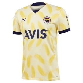 Puma 76908204 Fenerbahçe SK 22/23 Away Erkek Sarı Futbol Forma