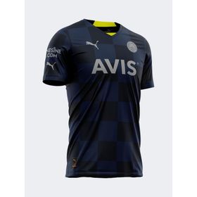 Puma 76908420 Fenerbahçe SK 22/23 3rd Erkek Turuncu Futbol Forma