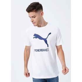 Puma 77313602 FSK Cat Tee Erkek Beyaz T-Shirt