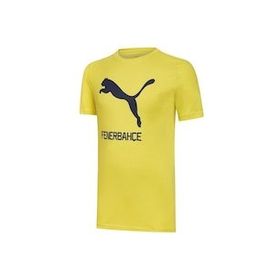 Puma 77313603 FSK Cat Tee Erkek Sarı Lacivert T-Shirt