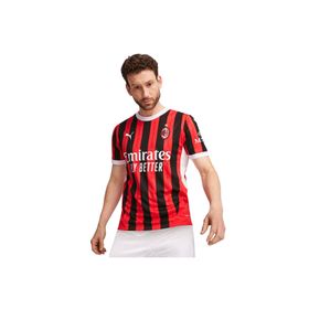 Puma 77497901 AC Milan 2024/25 İç Saha Kırmızı Erkek Futbol Forması