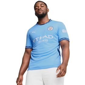 Puma 77507501 Manchester City FC 2024/25 İç Saha Mavi Erkek Futbol Forması