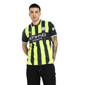Puma 77508602 Manchester City Away Mavi Erkek Futbol Forması