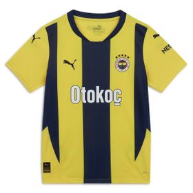 Puma 77536401 Fenerbahçe 2024/25 İç Saha Sarı Çocuk Futbol Forması