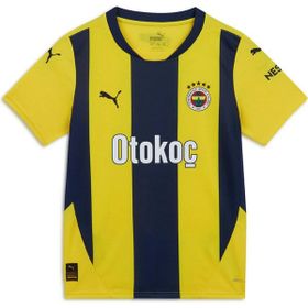 Puma 77536401 Fenerbahçe 2024/25 İç Saha Sarı Çocuk Futbol Forması